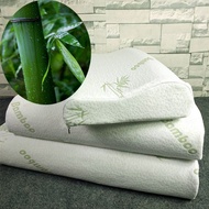 Orthopedic Pillow Memory Foam Latex Neck Fiber Slow Rebound Soft Massager for Cervical Health Care Memory Pillow, Bamboo Fiber