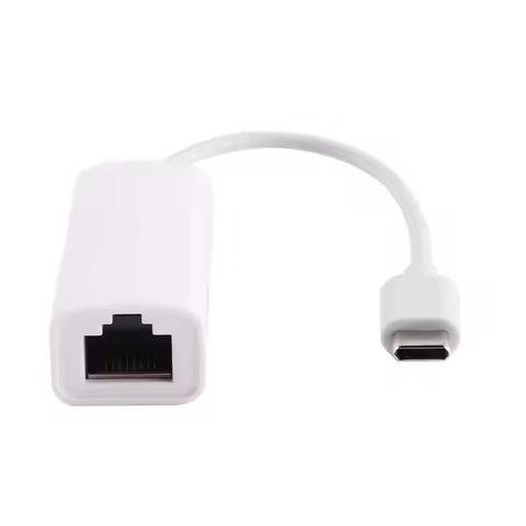 Type C USB to RJ45 Lan Ethernet Adapter 100Mbps Asix AX88772B AX88772 Lan Converter 10M 100M