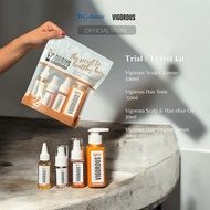 【BKDOTMY HQ】VIGOROUS ( TRIAL / TRAVEL KIT ) Hair care set 4 in 1 by Bella khan BKDOTMY | scalp treat