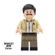 WM6034 Assembled Building Block Minifigure WM521 WM524