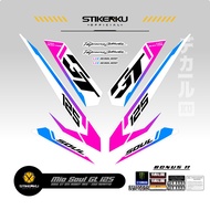 MIO SOUL GT 125 STRIPING MOTIF 16 MIO SOUL GT 125 STICKER/ SOUL GT 125 VARIATION/ DECAL STICKER/