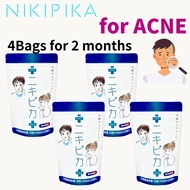 ACNE CARE supplement for pimple acne skin NIKIPIKA  4Bags set