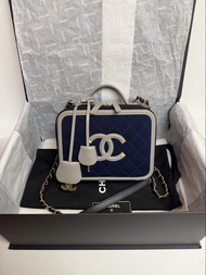 Chanel vanity case 21cm vanity case 長盒子 Chanel camera bag