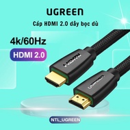 Ugreen HDMI 4K60Hz 3D 18Gbps HDMI 2.0 cable with gold-plated head