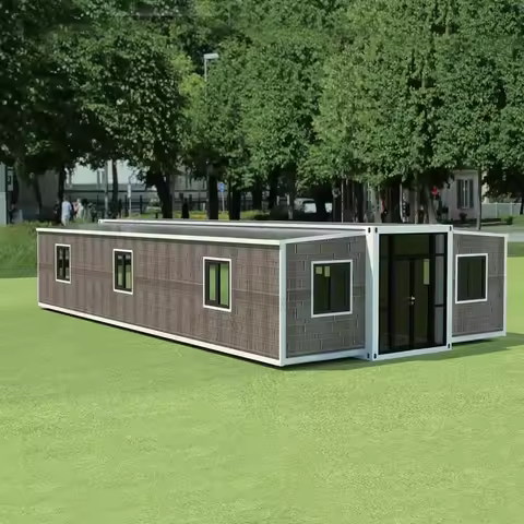 Tiny Portable Extendable Container Home 20ft 40ft Prefab Homes Expandable Container House