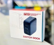 Multifunctional Dock for Switch 一體化出電視+充電轉換器。香港插頭 內置火牛 NSW-1019