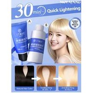 Hair Pre-Dye Fading Cream,60ml Fading Cream+120ml Oxidant,DIY Home Use, Mix A&B With 1:2 Ratio Befor