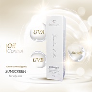 ส่งด่วน THAMDEE K-ELLA CORRECT SUNSCREEN SPF 50 PA+++ กันแดด ธรรมดี [ของแท้100% ]เนื้อครีมบางเบาเกลี