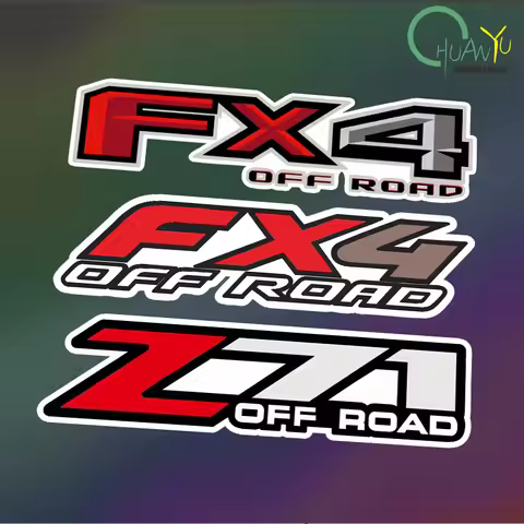 New F-150 New Raptor RAPTOR Car Decal Pull F150 Cargo Box 4X4 FX4 Decoration Modification Car Sticke