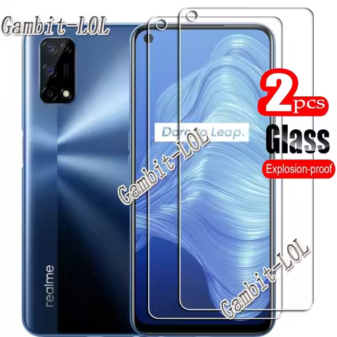 For Realme 7 5G Tempered Glass Protective ON OPPO Realme7 5G RMX2111 6.5Inch Screen Protector Smart 
