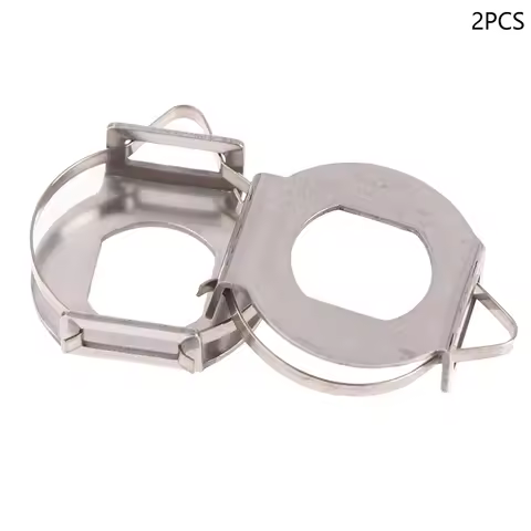 2PCS Reel Wire Cup Universal Sound Click Hloder Stainless Steel Suitable For Fishing Accessories