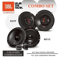 [ชุดอัปเกรด] ลำโพงรถ ดอกลำโพง ลำโพงแยกชิ้น ลำโพงแยกชิ้นติดรถยนต์ แบบ2ทาง ขนาด6.5นิ้ว JBL STAGE1 601C