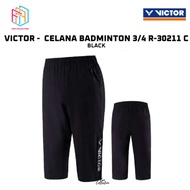 VICTOR 3/4 R 30211 C Sports Pants / R-30211 C Black