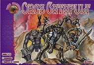 ALLIANCE ORCS CATAPULT 8 FIGURES IN 4 POSES 2 CATAPULTS 1/72 72034
