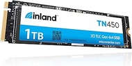INLAND TN450 1TB NVMe M.2 PCIe Gen4x4 2280 Internal Solid State Drive SSD - Up to 5,000 MB/s, 3D NAN