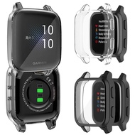 Full TPU Case Garmin Venu SQ - SQ 2 - Casing Jam Tangan Smart Watch Silicone Clear Pria Wanita Garmi