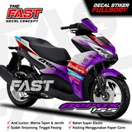 TERBARU Decal Sticker Aerox New Enduro Racing MotoGP Variasi Fullbody All New Aerox 155 Connected - 