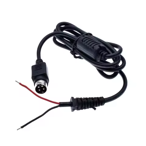 Dc Power Cable 4 Pin Jack Tip Plug Connector Cord for NCR RealPOS 7197 POS Thermal Receipt Printer F