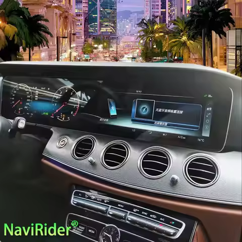 12.3" Android Car Radio For Mercedes Benz E Class E200 E300 E320 W213 2016-2020 Carplay GPS Navigati