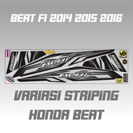 STRIPING BEAT FI 2014 2015 2016 - MOTOR HONDA BEAT FI STRIPING VARIASI