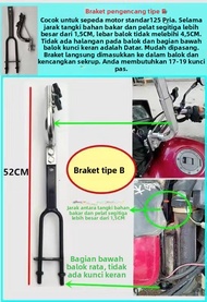 Payung sepeda motor Payung pelindung hujan pria tebal besar lipat baterai listrik sepeda roda tiga