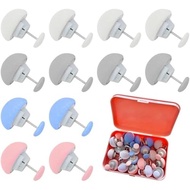 24 Pcs Duvet Clips, 4 Color Duvet Pins, Duvet Button,Quilt Fixing Clips Duvet Cover Clips Mushroom R