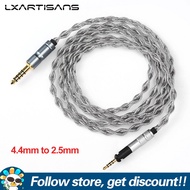 LXARTISANS 560S สายหูฟังโทรศัพท์3.5/4.4Mm ถึง2.5Mm 4-Strand 356-Core Hi-Fi ของสายอัพเกรดชุบเงินสำหรั