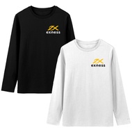 Cryptocurrency Exness Men's Distro T-Shirt Long Sleeve Cotton Combed 30sWanita
