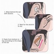 Transparent Invisible Stereotyping Ear Stickers Disposable Elf Vertical Patch Styling V T8o2