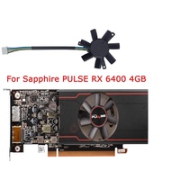 i-Video VGA Cooler GPU Graphics Card Cooling Fan FD5015U12D  For Sapphire PULSE rx6400 RX 6400 4G lo