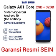 Hp Samsung Murah Galaxy A01 Core 2/32 Garansi Resmi SEIN RAM 2GB 32GB