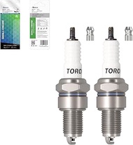 TORCH 2pcs F7RTC Spark Plug Replacement for NGK 5534/BPR7ES V-line-19 Spark Plug, for Bosch 7992/WR5