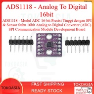 ADS1118 - High Precision 16-bit ADC Module with SPI 16bit Analog to Digital Converter (ADC) SPI comm
