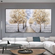 Aesthetic Tree Abstract Painting 120 x 60 cm Plus Frame