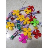 Colorful kite flying fan motor temple, cheap kite flying fan light
