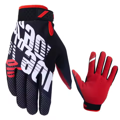 Gants de moto avec support d'écran tactile pour hommes et femmes, sports de plein air, tout-terrain,
