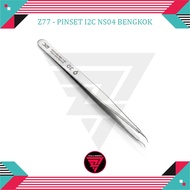Z77 - I2C NS04 Bent Tweezers Stainless Curved Tweezers/ I2C NS04
