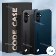 KK Samsung M14 5G 2023 Luxury Plain Leather Phone Case For Samsung Galaxy A24 M14 SamsungM14 14M 14 24 5G 2023