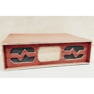 Latest practical 5 ampere small and 3 ampere large 2 channel power amplifier box size 31x25x9cm Ashl