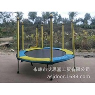 Large Round Trampoline Jumping Bed Bounce Bed Home Outdoor Commercial Trampoline with Safety Net for