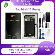 Genuine GX-OLED/HD/HD+ screen compatible with IP 13/13mini/13 Pro/13 Pro Max with kit included