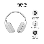 Tai nghe không dây Logitech Zone Vibe 100 - Nhẹ micrô khử ồn Bluetooth đa điểm Google Meet Zoom