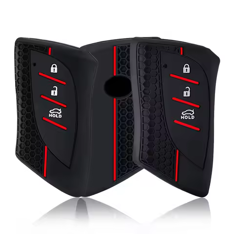 3 Buttons Key Remote Car Key Fob Case Suitable for Lexus ES350 LC500 LC500h LS500 LS500h GX460 LS500