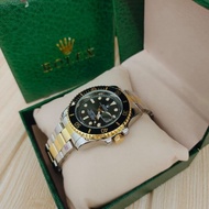 Rolex Submariner Two-Tone Black Dial Men Fashion Watch With Box And Paper Bag Rolex