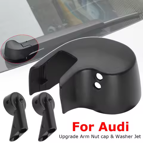 Rear Windscreen Wiper Arm Nut Bolt Cap Cover Washer Nozzle Jet For Audi A1 Sportback A3 8P 8V A4 B6 