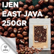 NUTTY IJEN ARABICA COFFEE - ROASTED COFFEE BEAN JAVA IJEN NUTTY 250 GRAMS