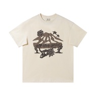 Broken Planet Design Foam Heart Volcanic Print Summer T-Shirt - Short Sleeve