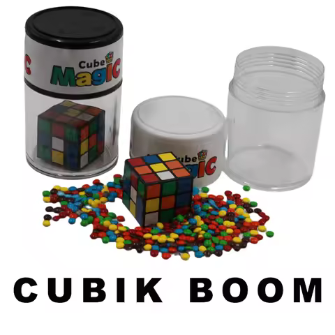 Cubik Boom Trick by Gustavo Raley Magia Magician Stage Classic Toys Illusion Magic Tricks Gimmicks P