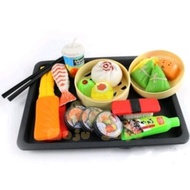 SS1592 dimsum Tray bag SS1592 CHILDREN'S TOY COOKING DIMSUM DELICIOUS SWEET FOOD KITCHEN SUSHI/ COOK