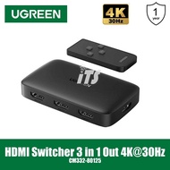 UGREEN HDMI Switcher 3 in 1 Out 4K@30Hz (CM332-80125)